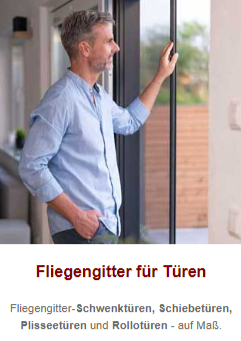 Fliegengitter für Türen