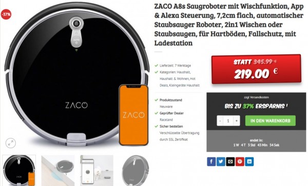 Saugroboter - dealclub.de Angebote bei markttip.de